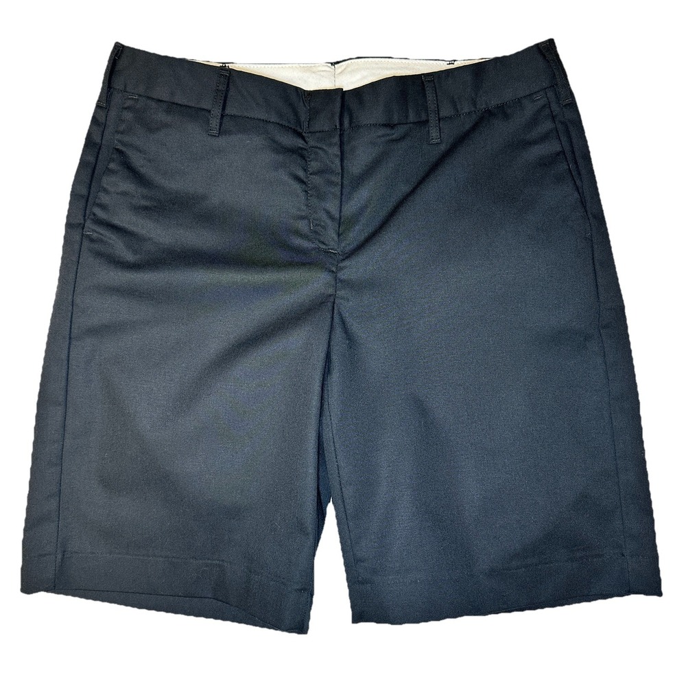 WearGuard Black Shorts Women's Polyester Cotton Blend 10" Inseam Size W8 Uniform